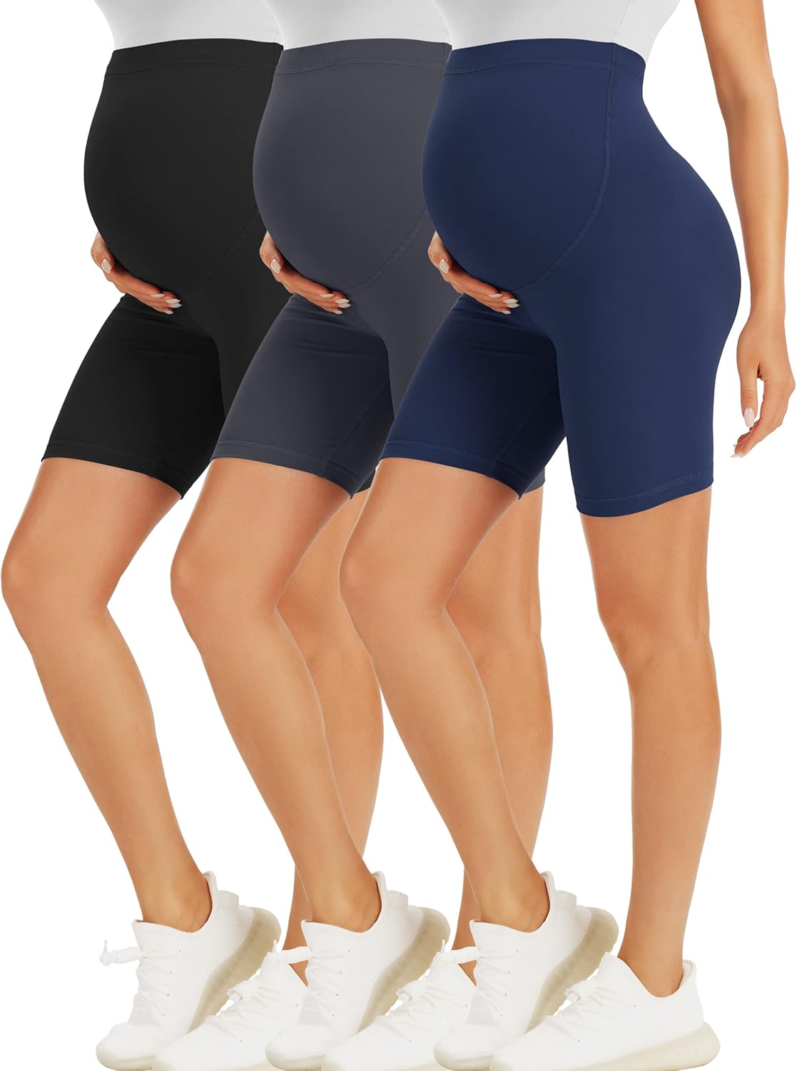 BONVIGOR Maternity Shorts for Comfort and Style During Pregnancy
