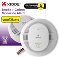 Kidde Hardwired Smoke & Carbon Monoxide Detector 1 Pack - Voice Alerts