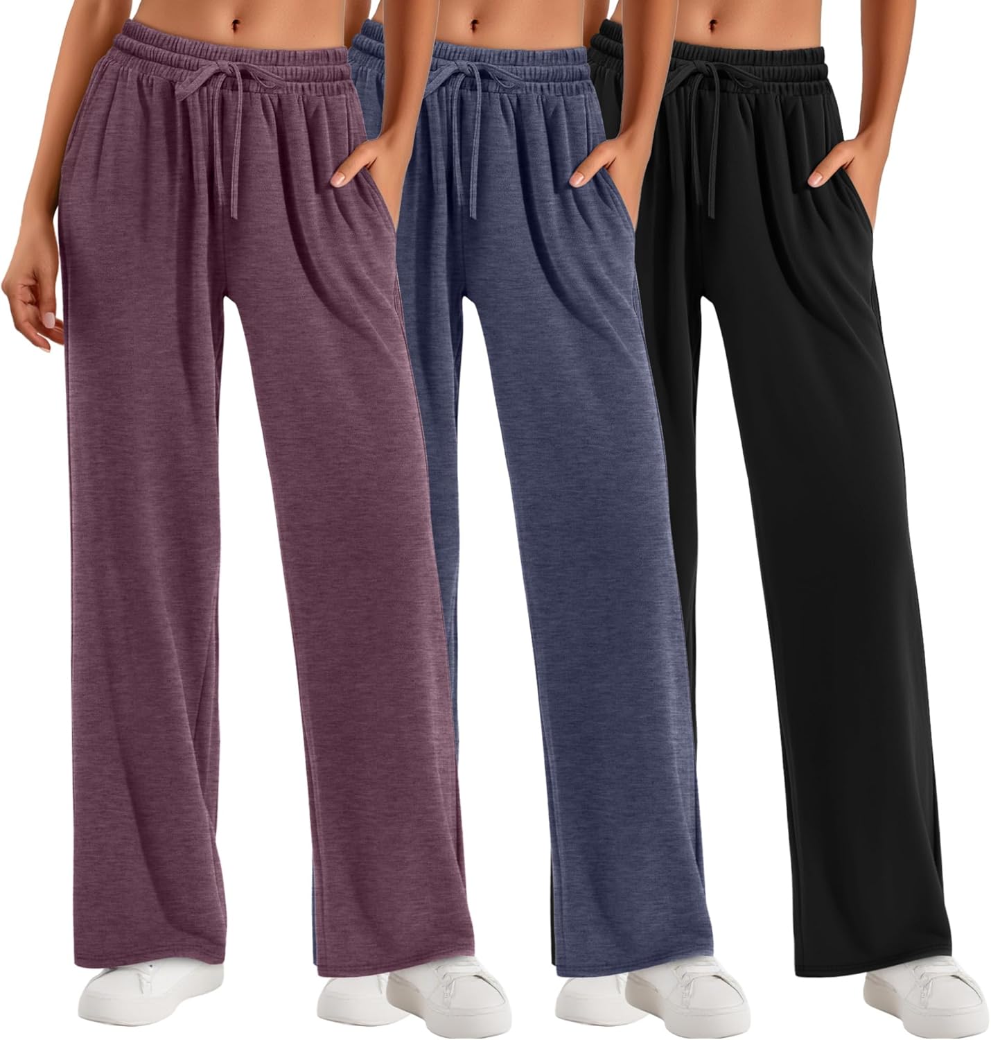 Neer Women's Baggy Sweatpants with Pockets for Cozy Comfort