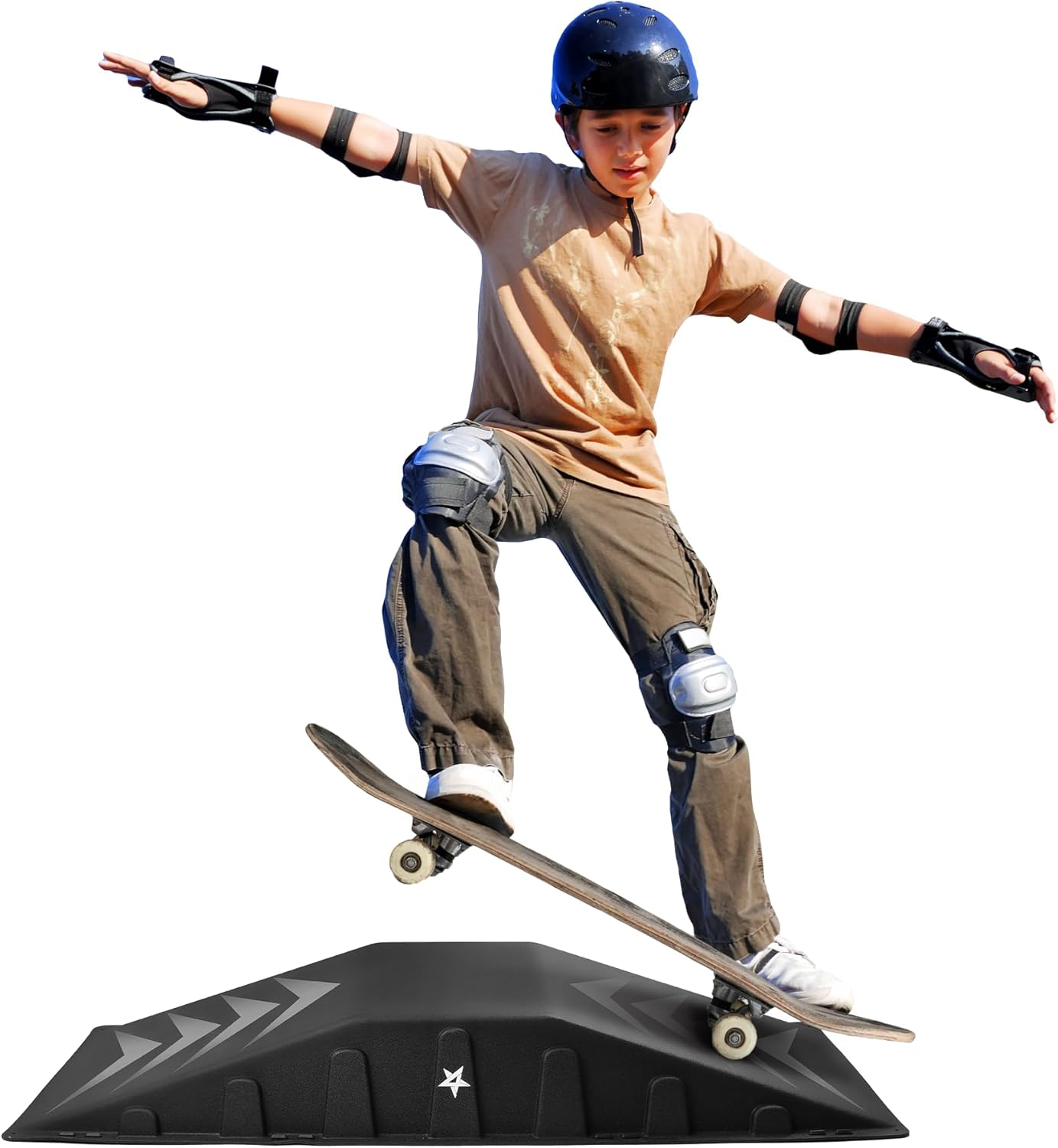 Beginner-Friendly Skateboard Ramp for Safe Learning and Fun
