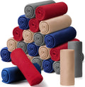 24 Pack Fleece Throw Blanket 50 x 60 in - Soft, Warm Bulk Set