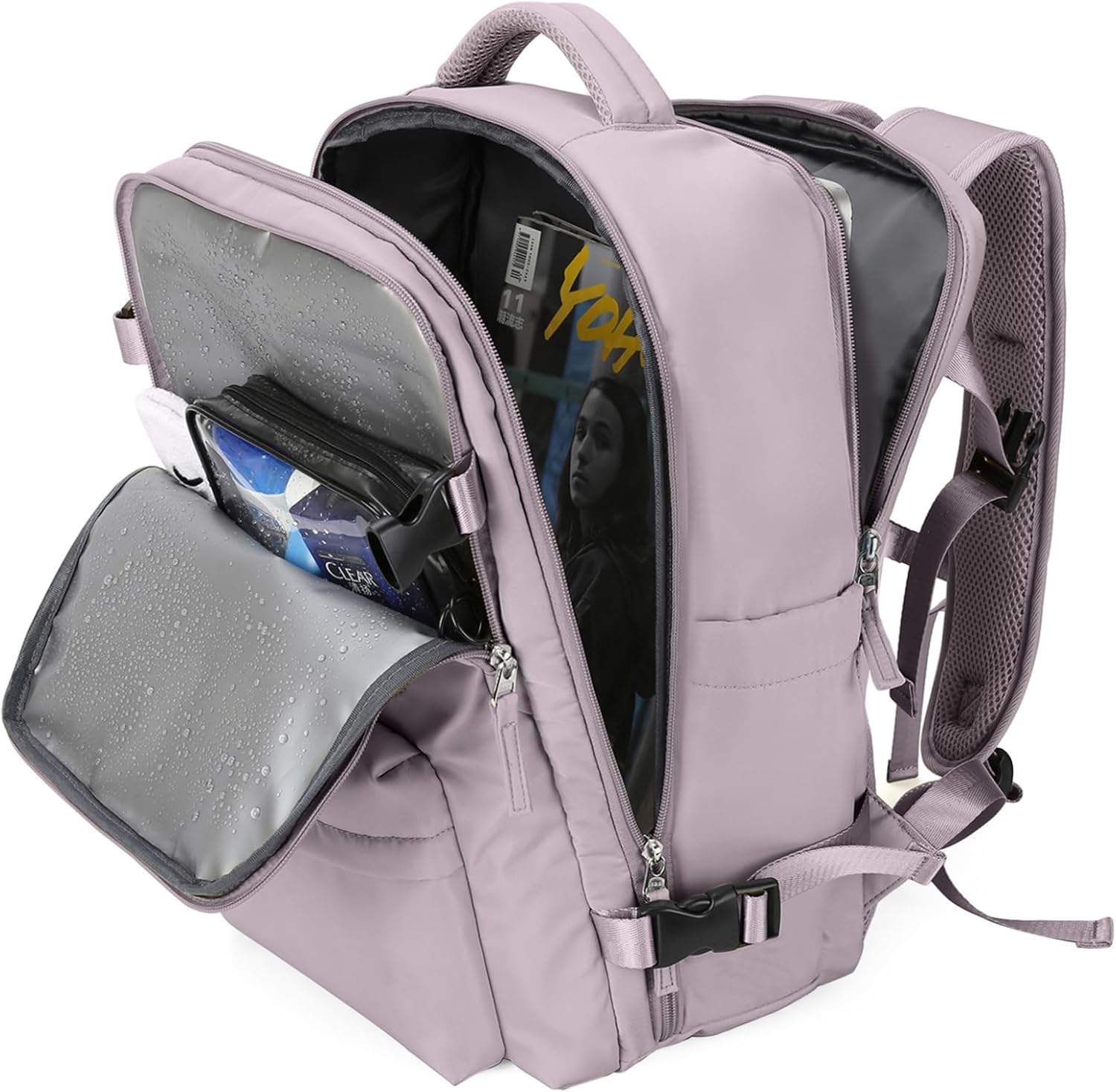 WONHOX Large Travel Backpack for Business and Leisure Use
