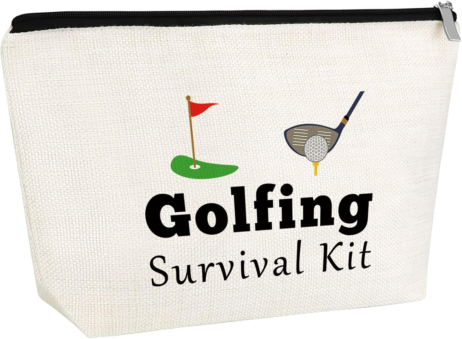 Chic Golf Lover Cosmetic Bag
