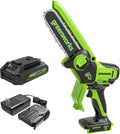 Greenworks 24V 6 in Mini Chainsaw - Lightweight Pruning Power