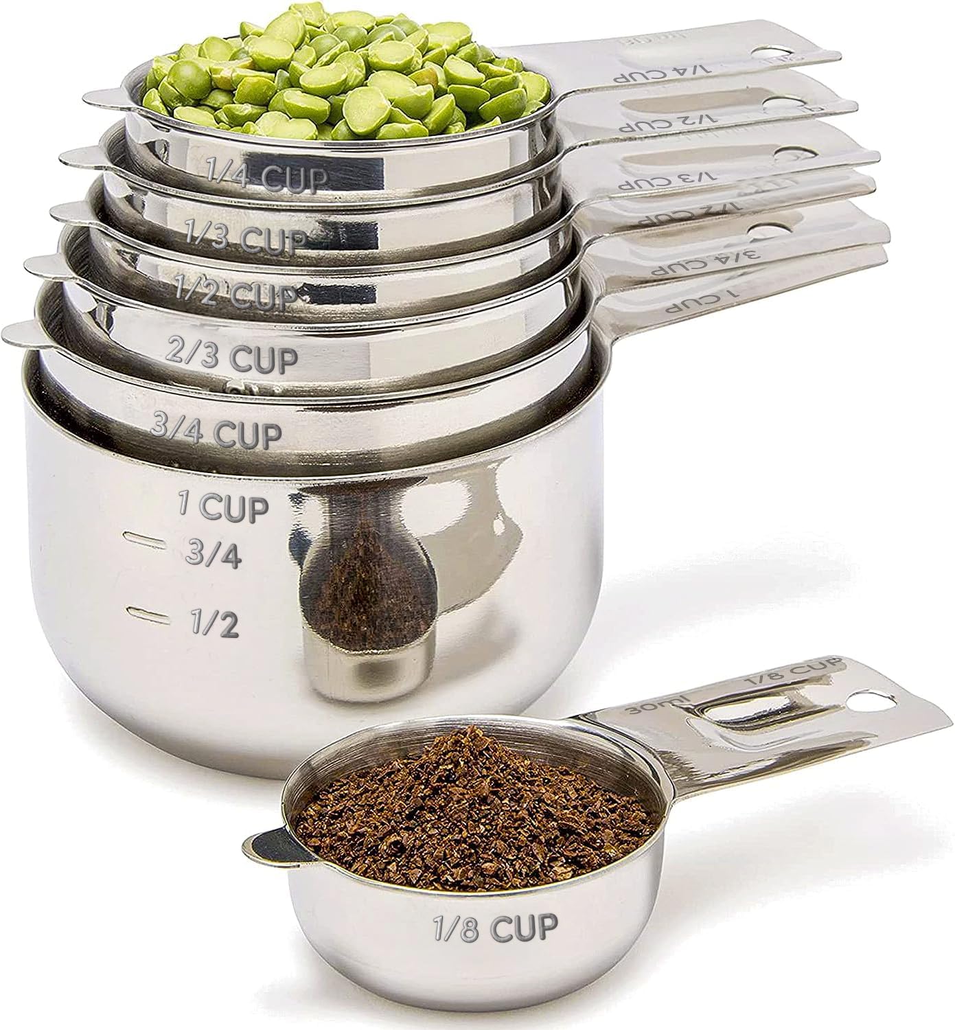 Simply Gourmet Measuring Cups Set of 7 for Accurate Cooking