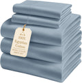 Split King Egyptian Cotton Bed Sheets for Adjustable Beds - Silky 1000