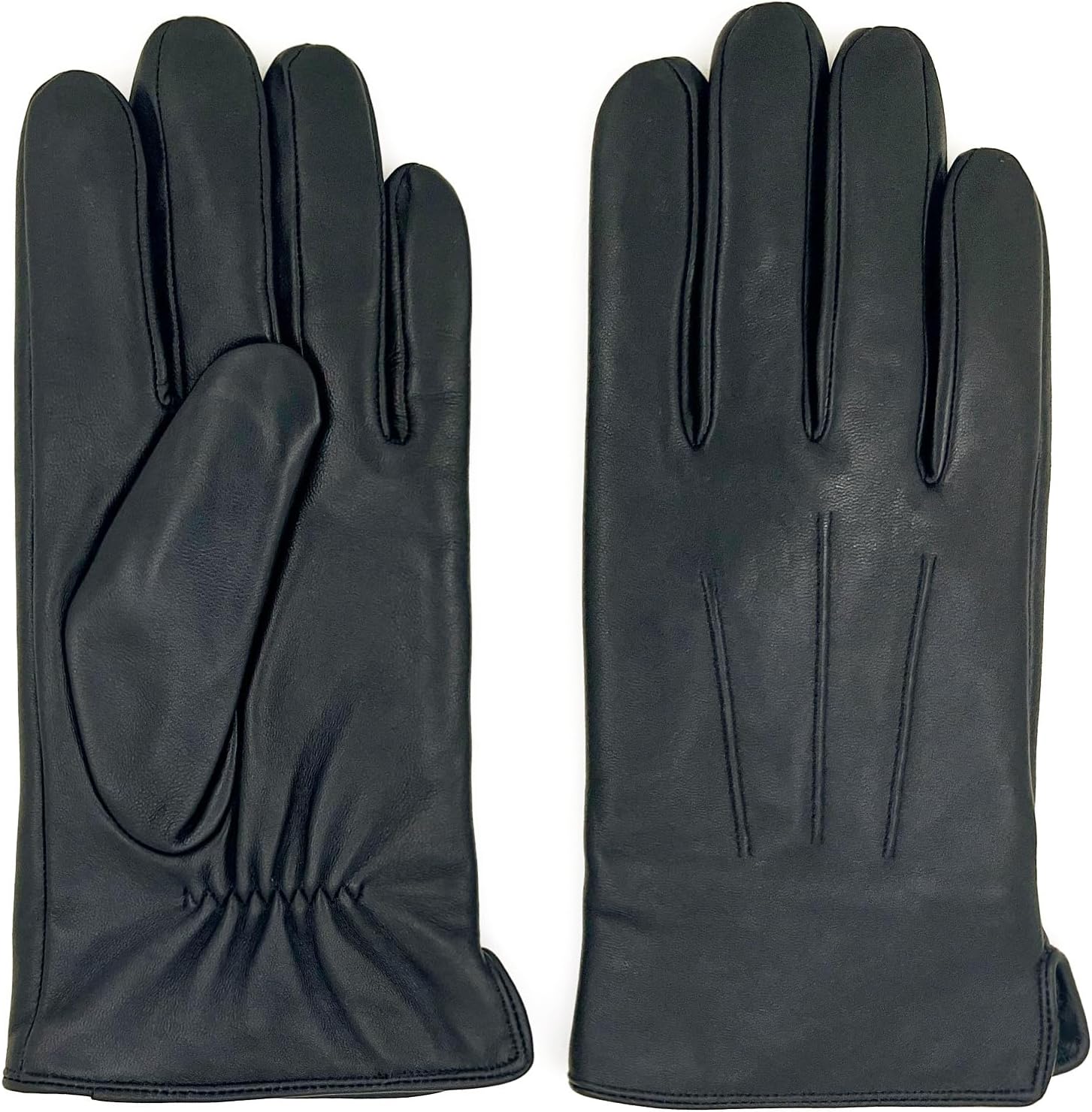 ZLUXURQ Cashmere-Lined Leather Gloves: Luxe Comfort