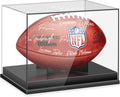 Leffis Football Display Case Acrylic Football Case - No Assembly