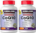 CoQ10 300mg Softgels 100 Count Pack of 2 - Supports Energy & Heart