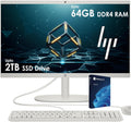 HP All-in-One Desktop PC 21.5in Full HD - Practical Business & Home PC