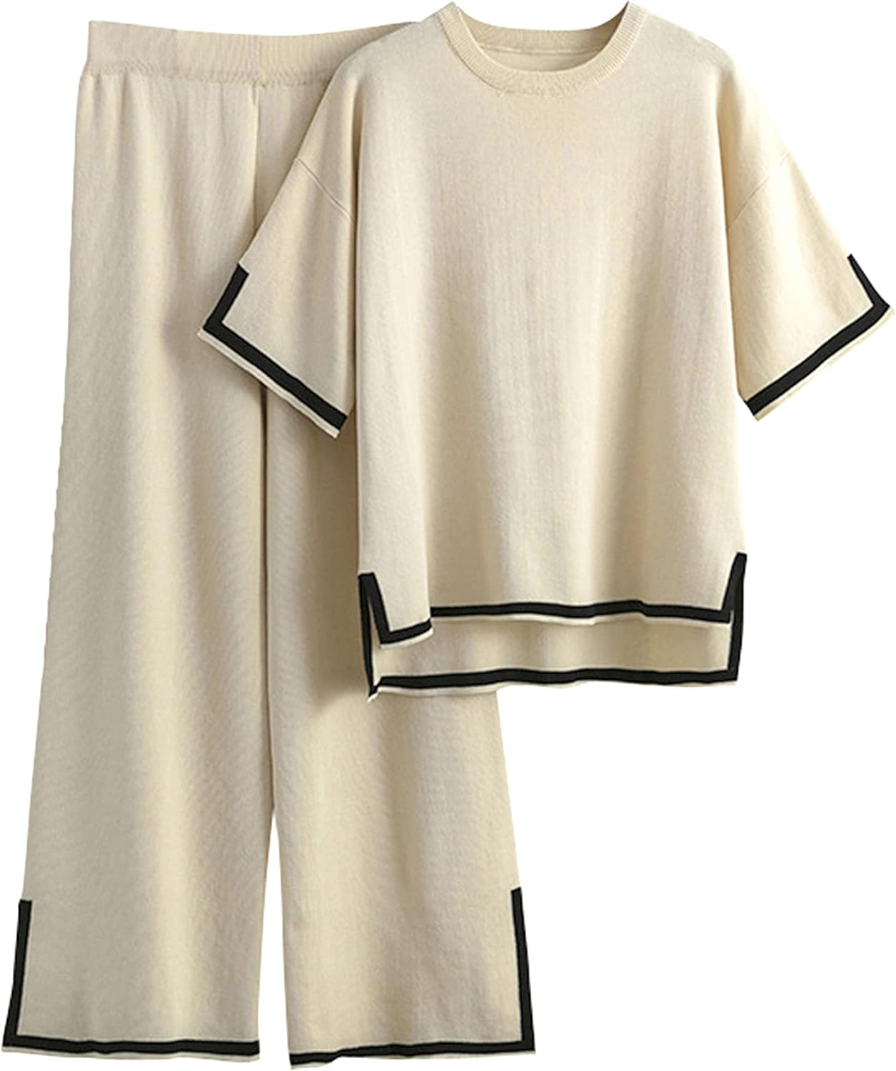 Tanming Sweater Sets Women 2 Piece Lounge Sets for Comfort