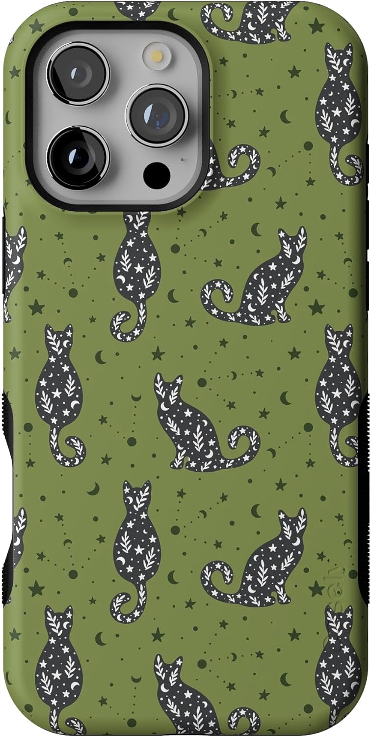 Casely iPhone 16 Pro Case - Bold Protection with Black Cats