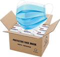 DR.MOXA Face Masks Disposable 100 Pack - 3 Ply Protection for Adults