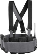 Low-Vis Tactical Chest Fixation Device for Field Use - Elastic