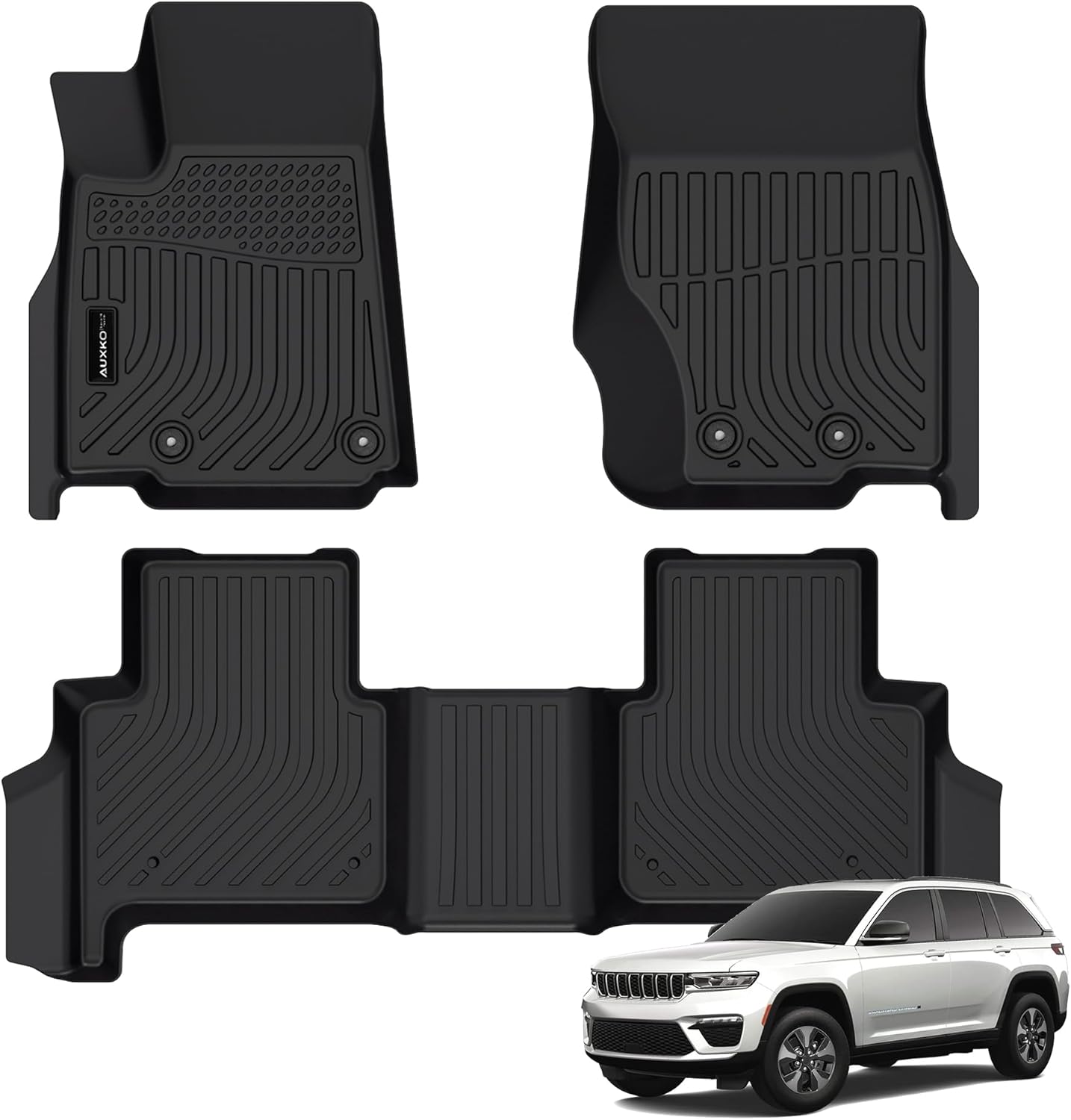 All Weather Floor Mats for Jeep Grand Cherokee 2022-2025
