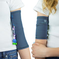 PICCPerfect PICC Line Cover Solid Slate Large - Double Layer Comfort