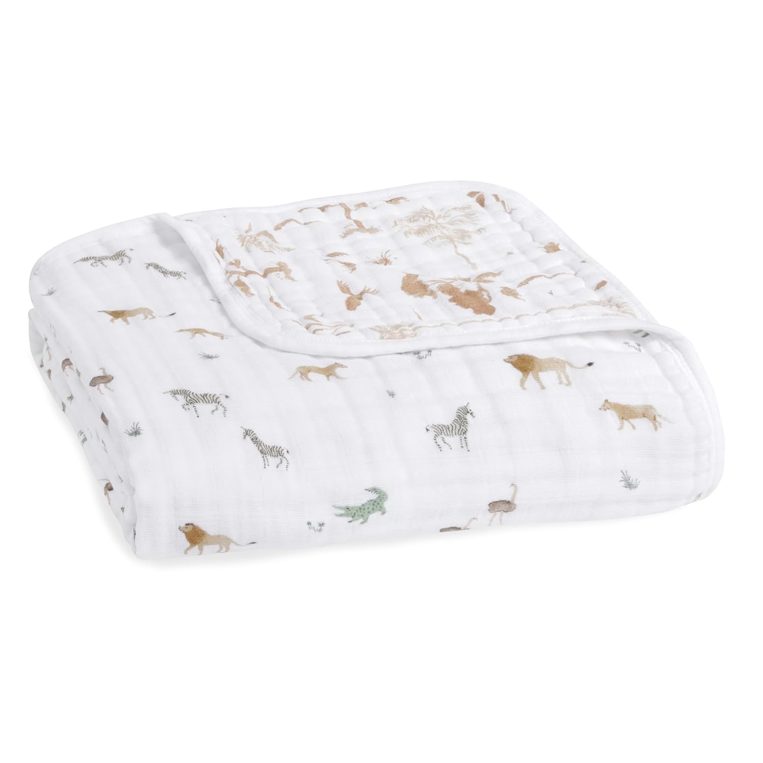 aden + anais Organic Cotton Muslin Baby Blanket for Nursery