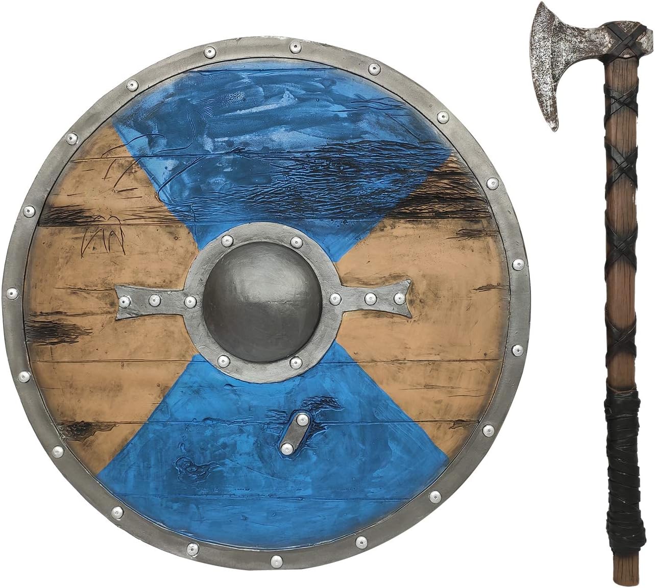 Viking Shield & Axe Toy Set for Epic Battles