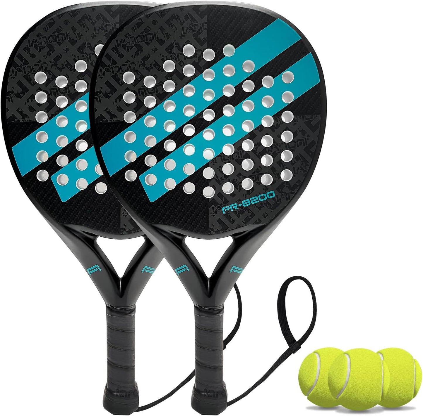 Padel Racket with Carbon Fiber Surface for Ultimate Control