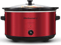 Electric Ceramic XL Jumbo Slow Cooker 8.5Qt - Feeds a Crowd