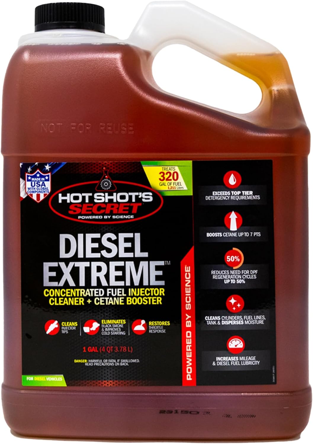 Hot Shot's Secret Diesel Extreme Fuel System Cleaner for Performance