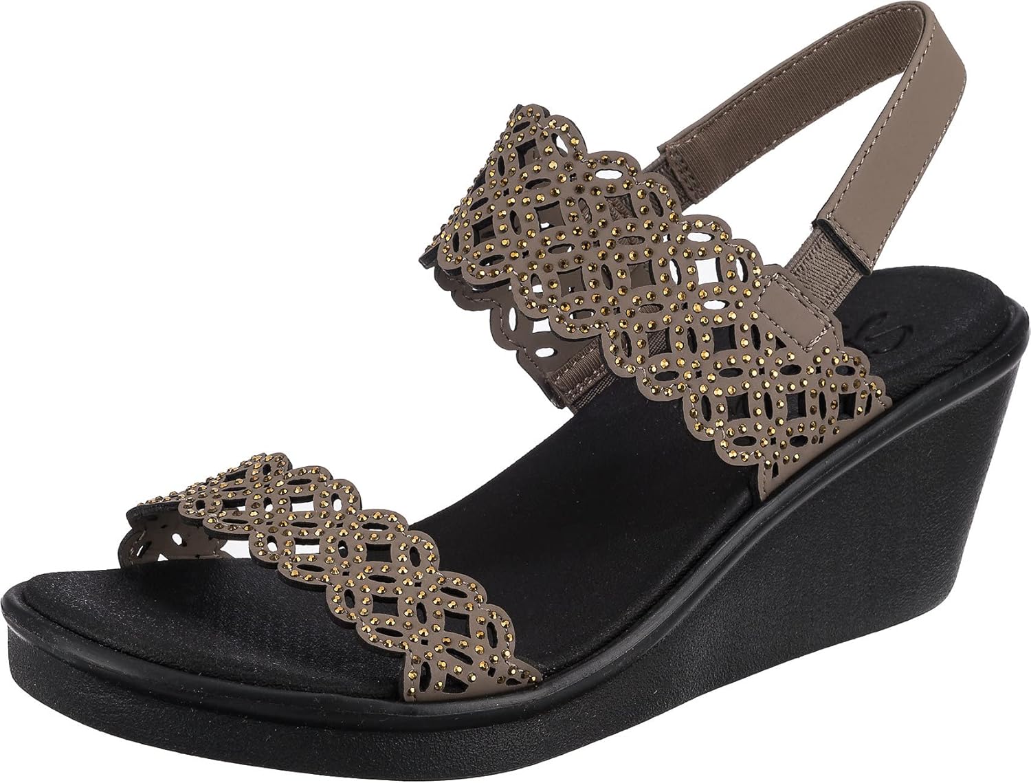 Skechers Women's Rumble on - Sassy Dayz Wedge Sandals Review