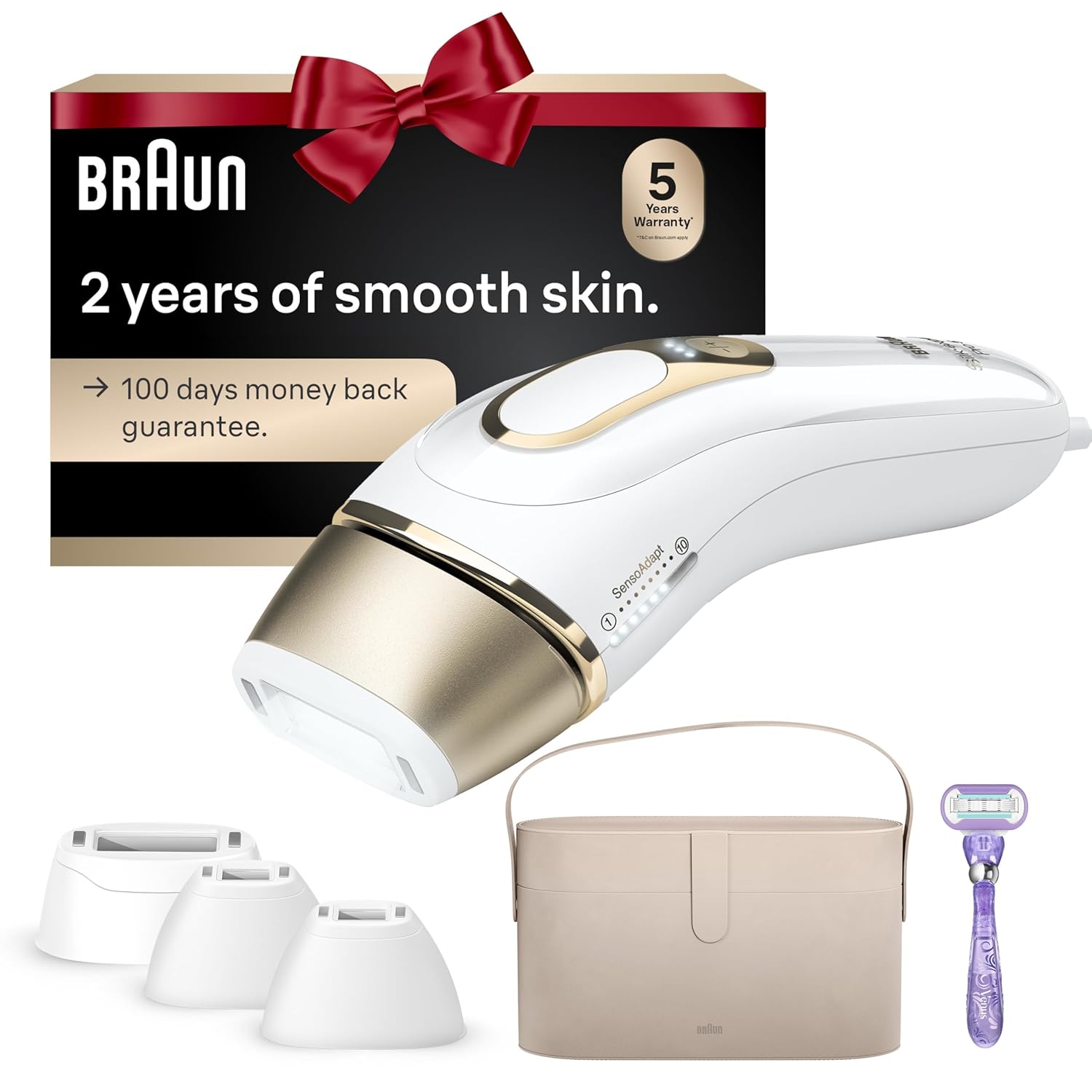 Braun Smart IPL SilkExpert Pro 5 for Effective Hair Removal