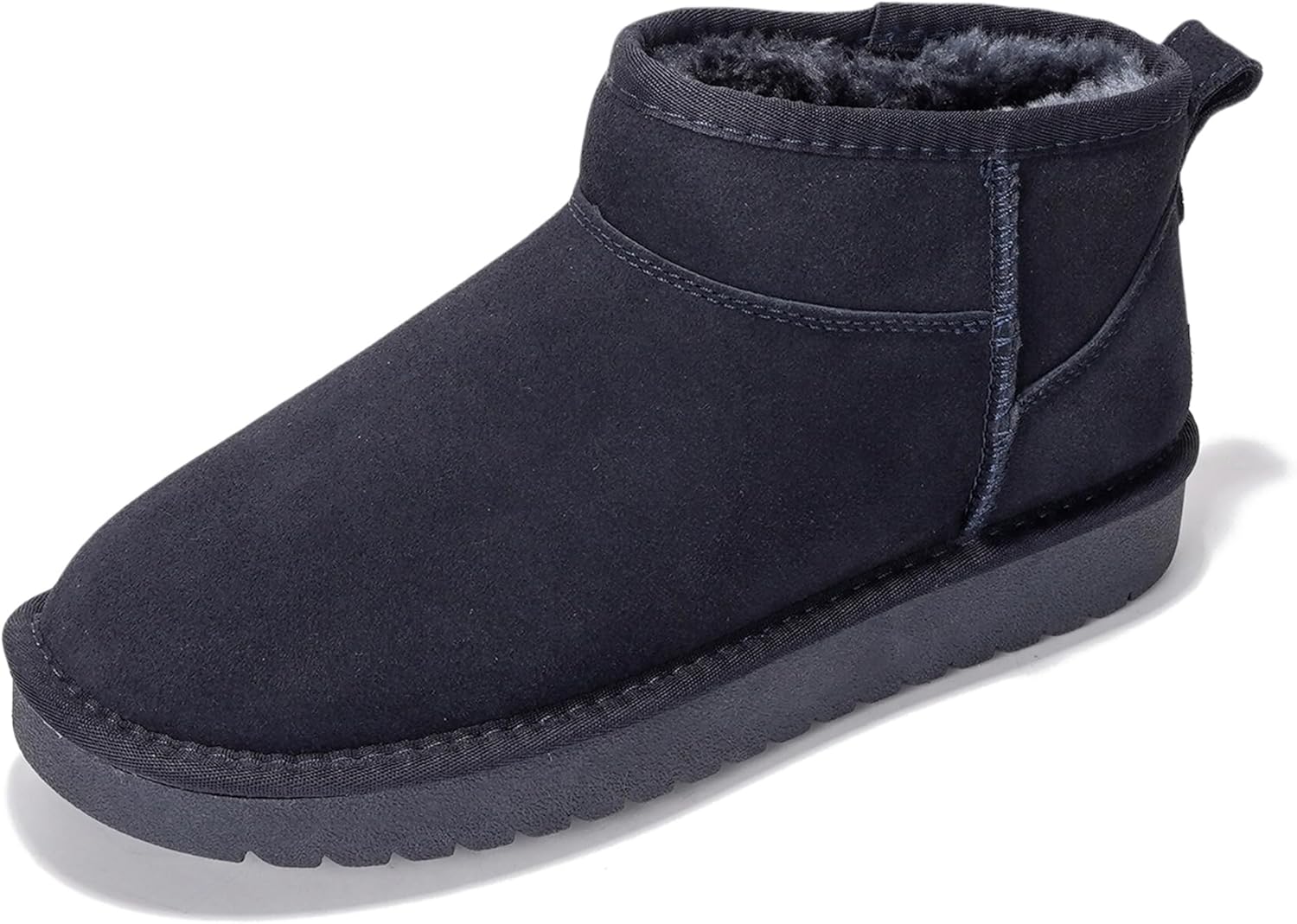Project Cloud Genuine Leather Ankle Boots for Women - Stylish & Warm