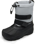 Boys Girls Waterproof Winter Warm Snow Boots - Durable Anti-Slip
