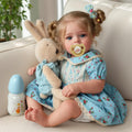 JIZHI Lifelike Reborn Baby Doll 18 in - Realistic Newborn Girl