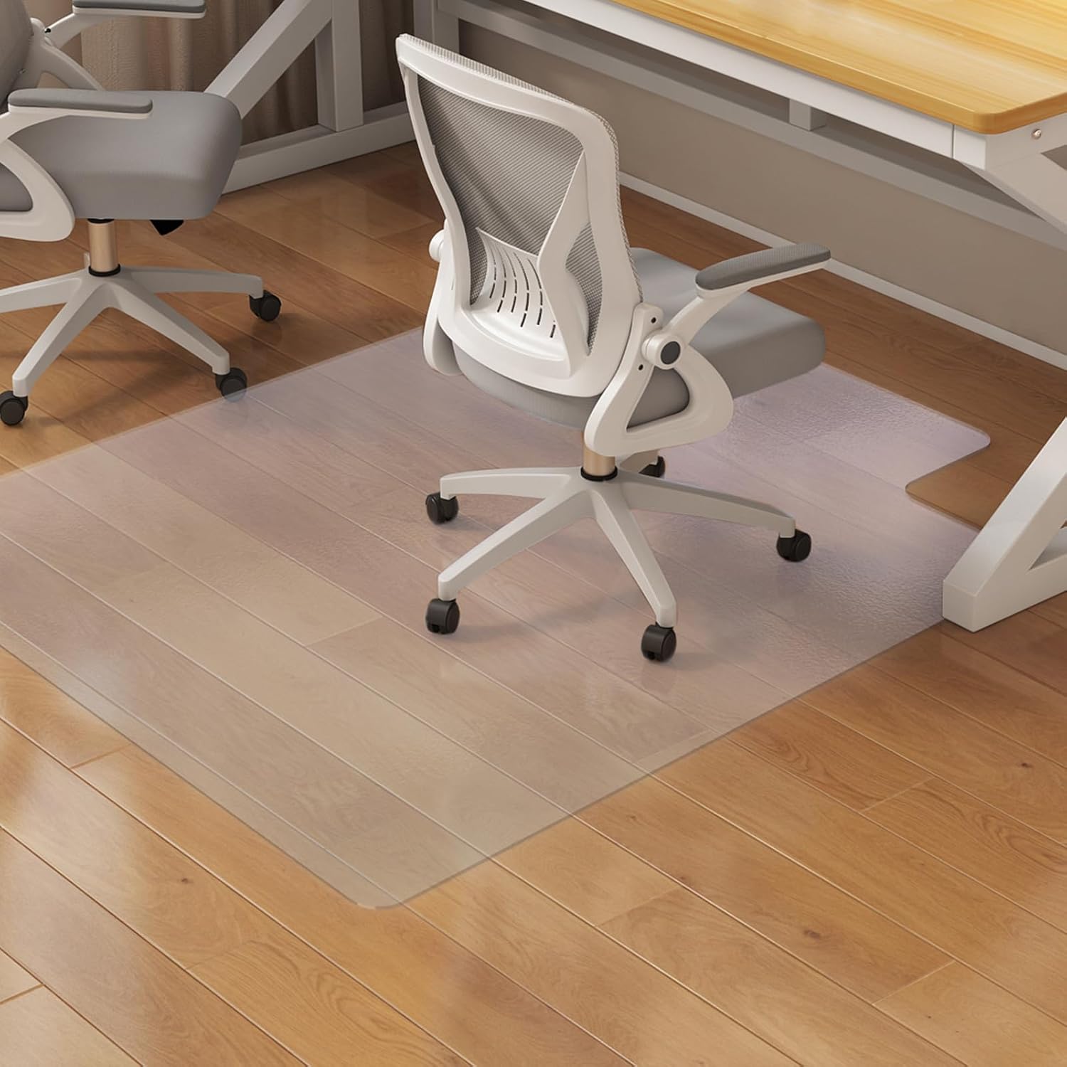Demiwise 30 x 48 Clear Desk Chair Mat - Protects Floors