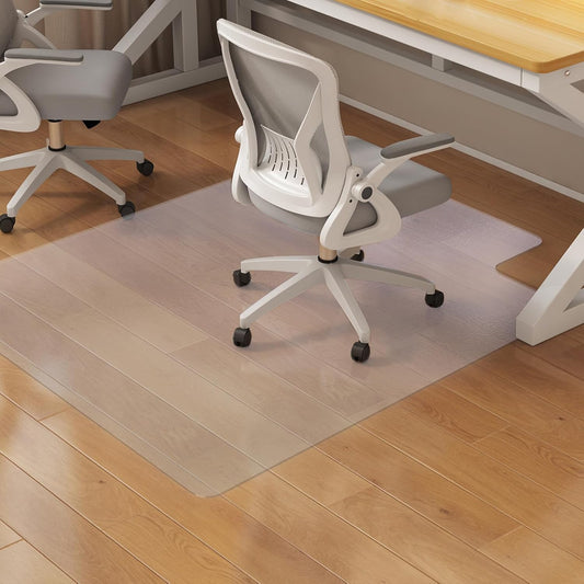 Demiwise 30 x 48 Clear Desk Chair Mat - Protects Floors