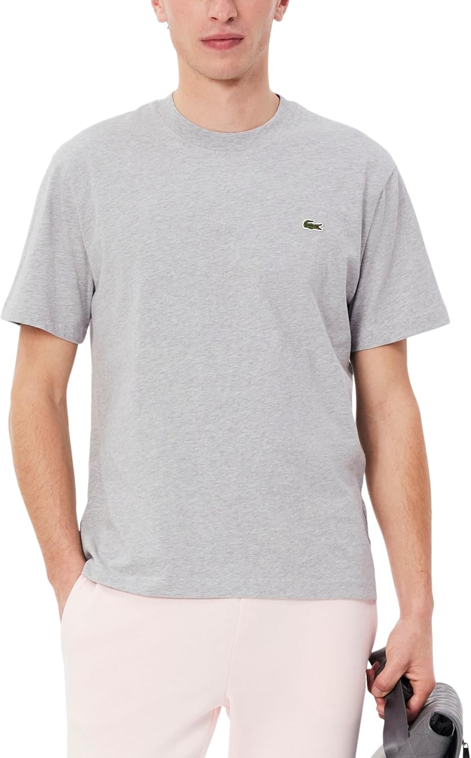 Lacoste Men's Cotton Logo Tee: Timeless Style and Comfort