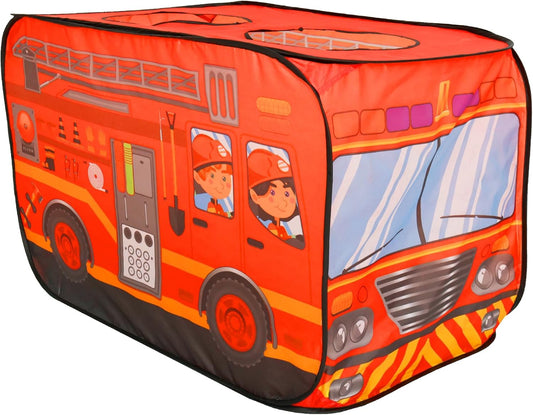 Interactive Toddler Fire Truck Tent