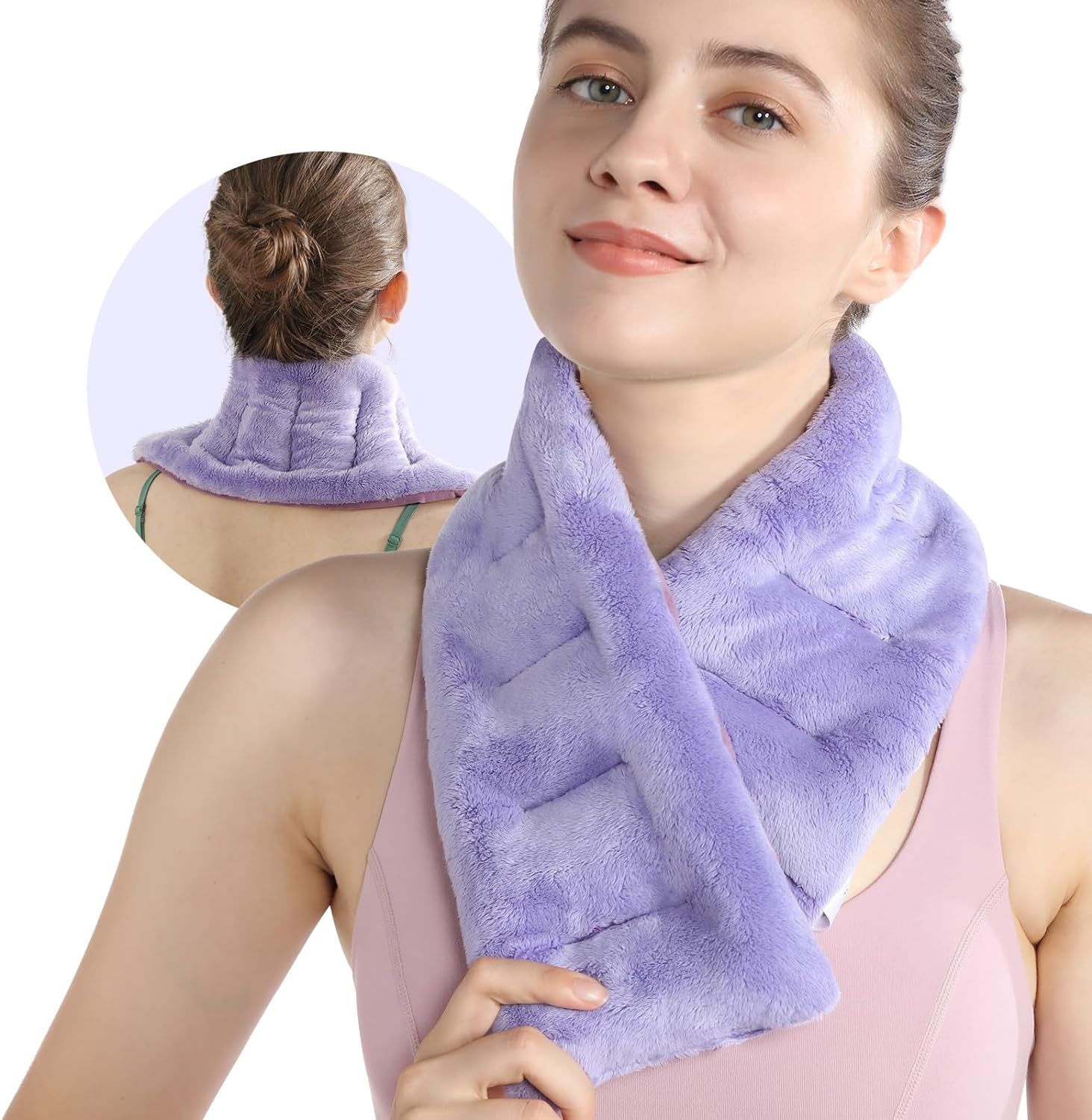 SuzziPad Neck Heating Wrap for Stress Relief