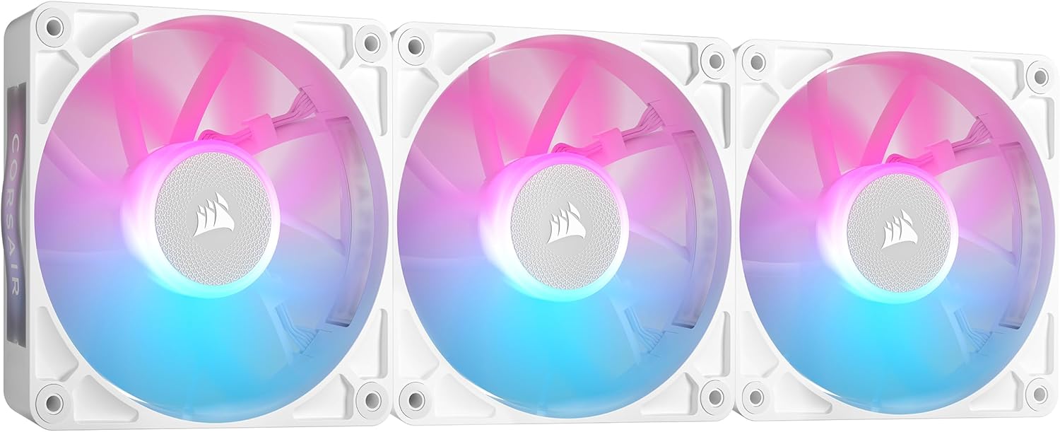 CORSAIR iCUE Link RX120 RGB 120mm PWM Fans for Optimal Cooling
