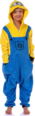 Despicable Me Minions Kids Bob The Minion Hooded Union Suit Pajama
