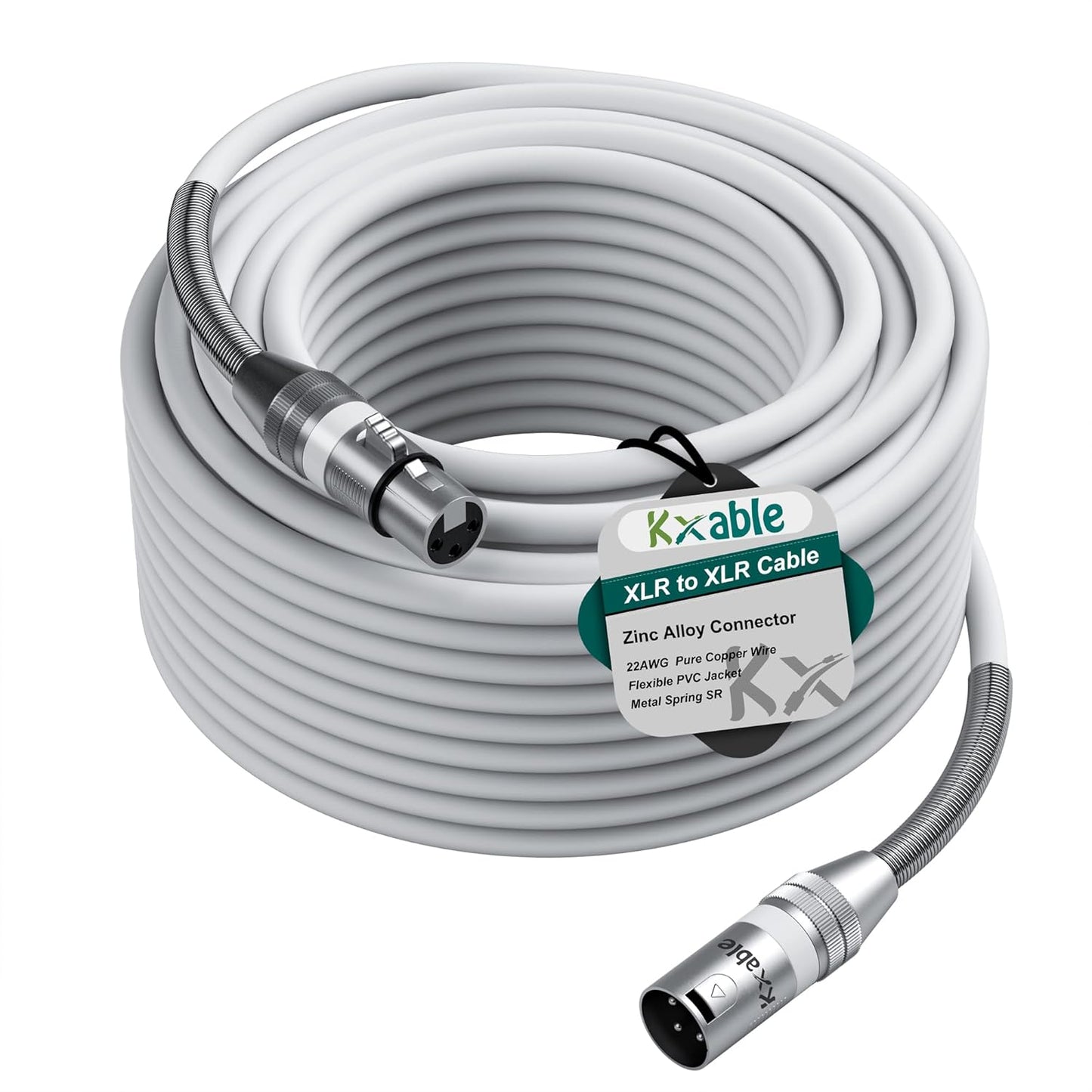 Premium 200 Feet XLR to XLR Cable for High Fidelity Sound