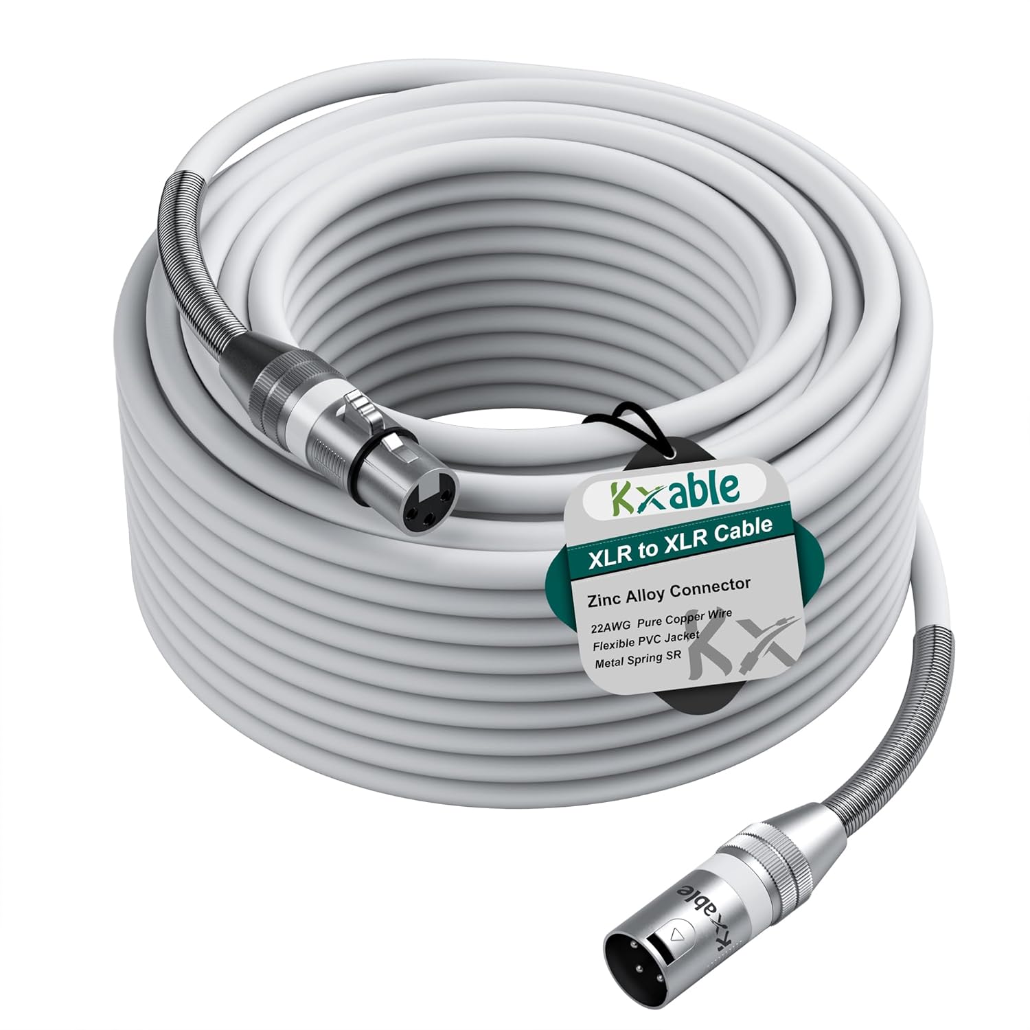 Premium 200 Feet XLR to XLR Cable for High Fidelity Sound