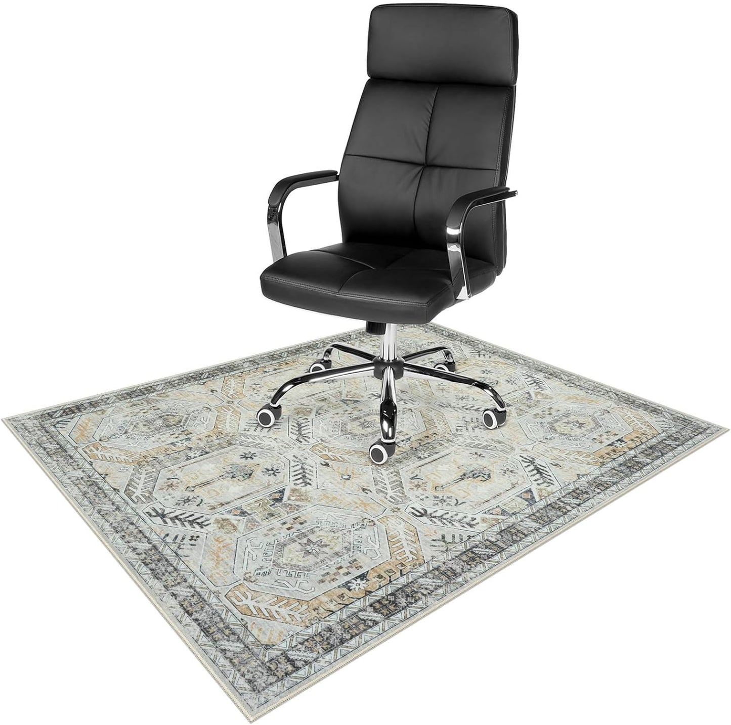 Anidaroel 48x60 Hardwood Floor Chair Mat - Anti-Slip Protection! 