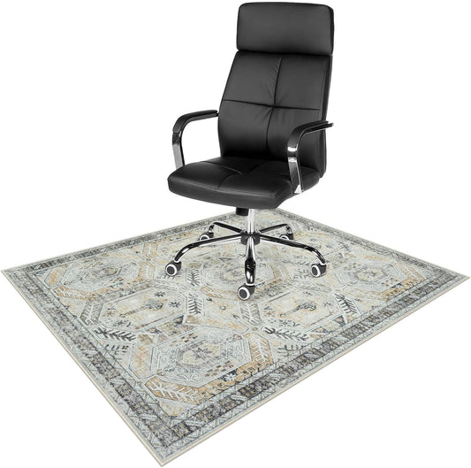 Anidaroel 48x60 Hardwood Floor Chair Mat - Anti-Slip Protection! 