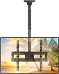 Ceiling TV Mount for 26-65 in Flat Screens - Adjustable 360 Swivel