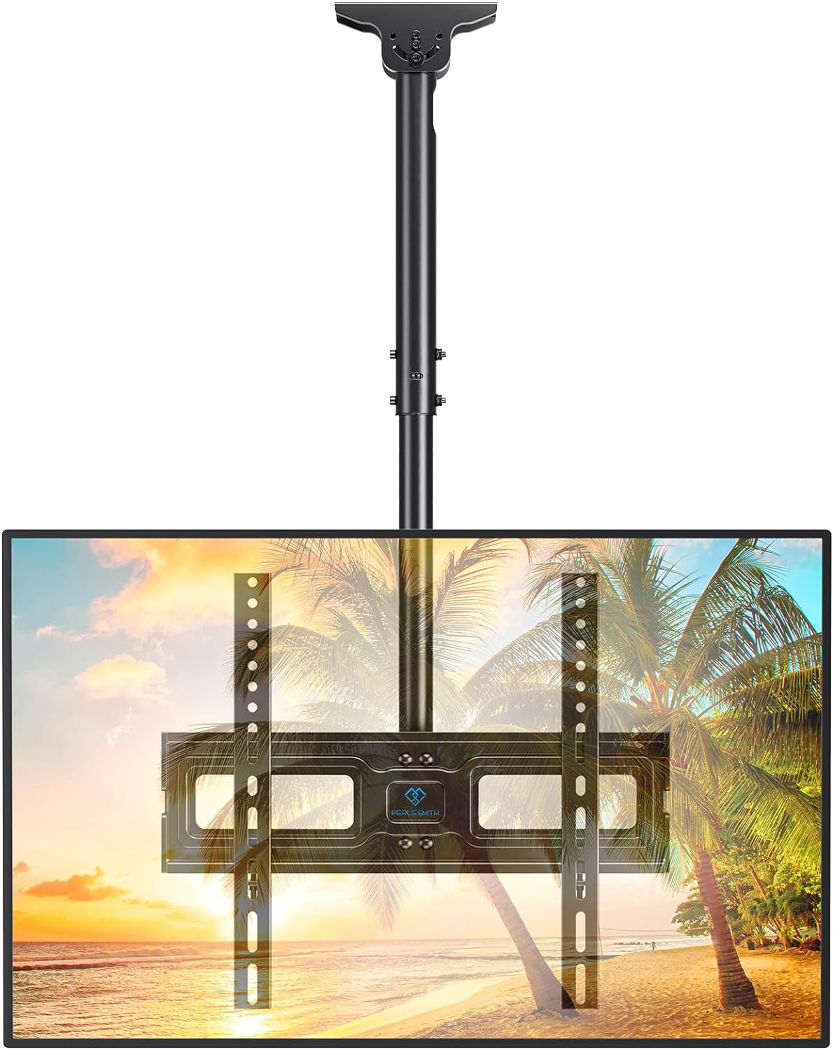 Perlesmith 26-65 Ceiling TV Mount - Holds up to 110lbs