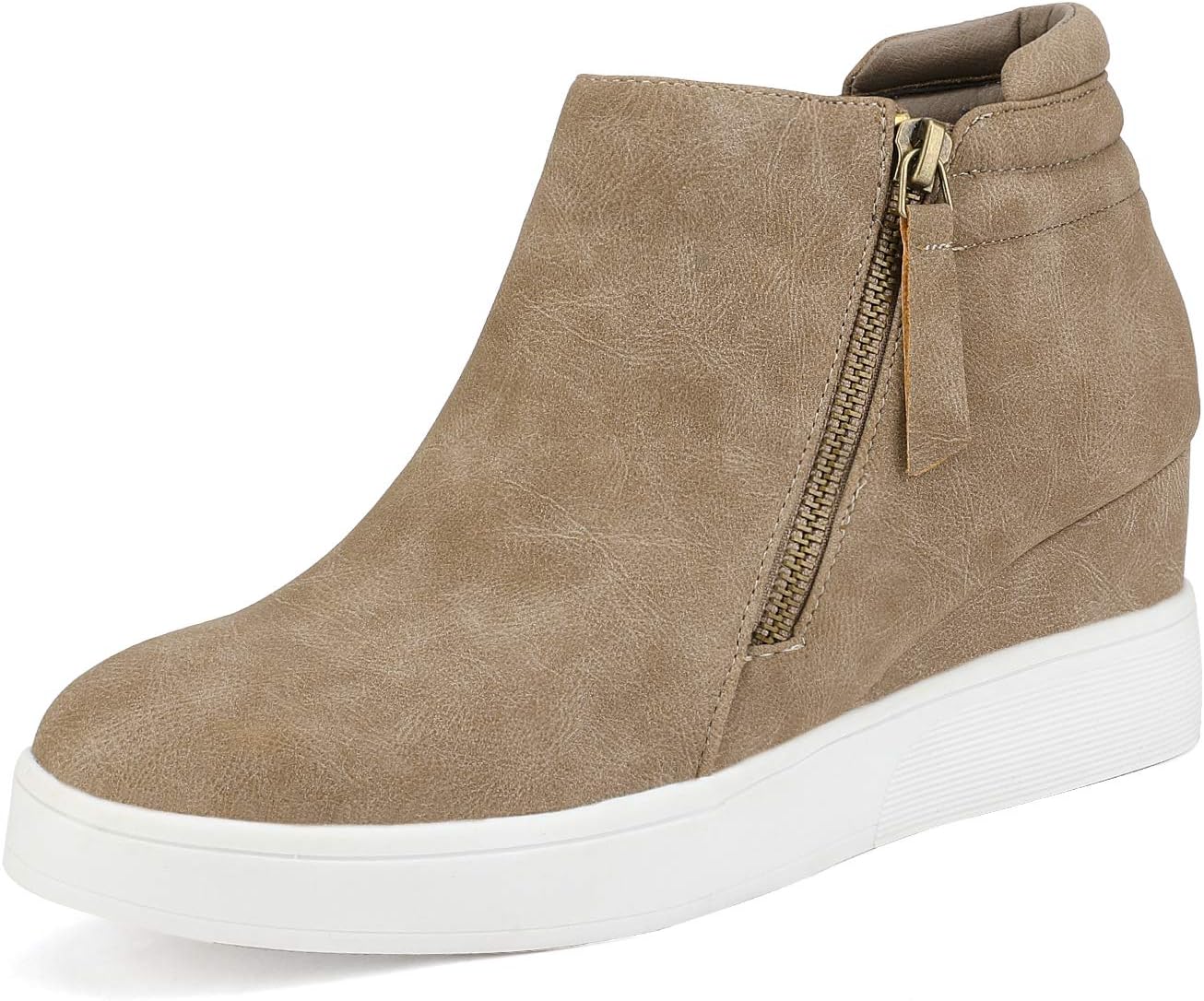 DREAM PAIRS Womens Platform Wedge Sneakers Ankle Booties Review
