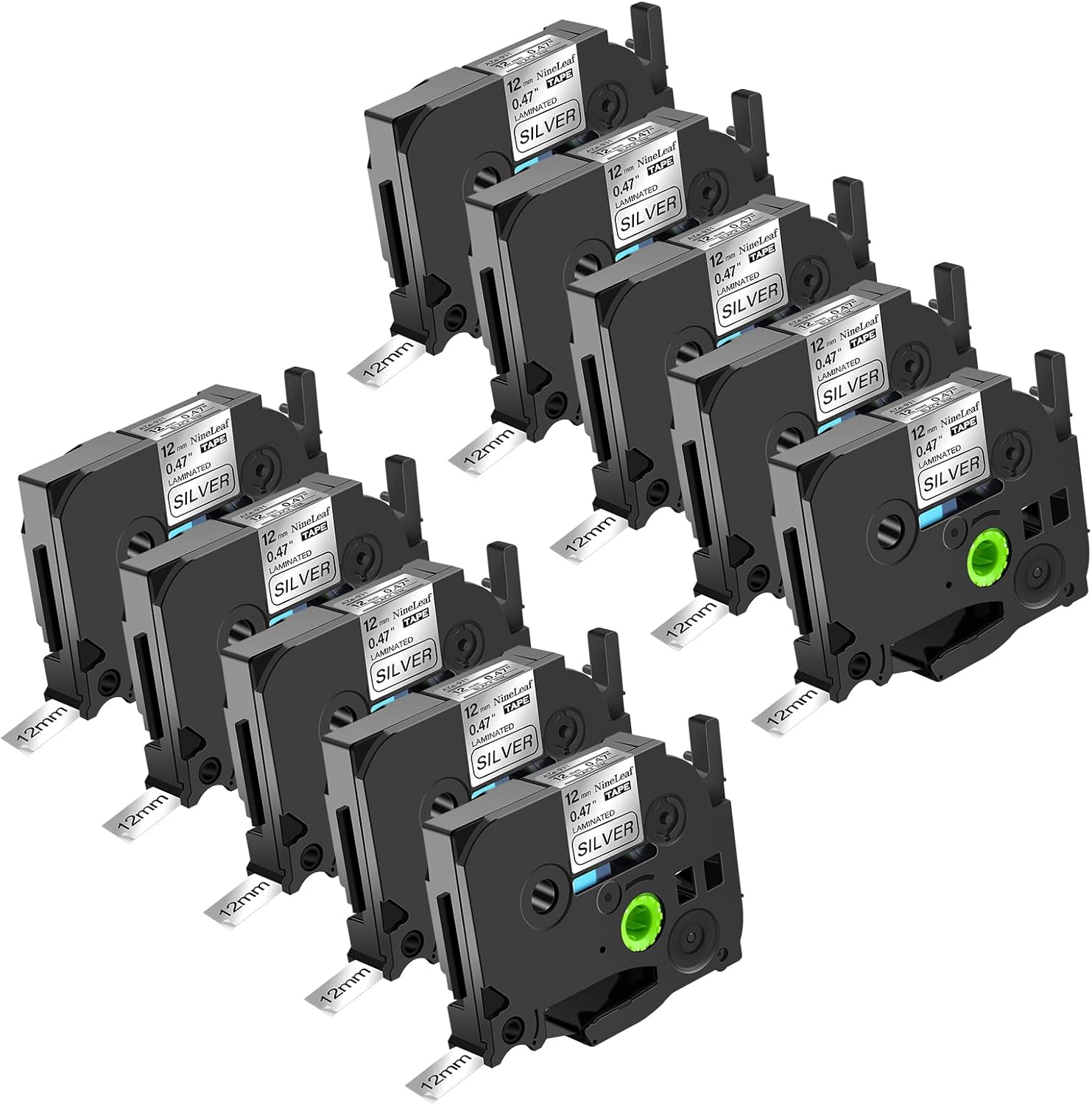 NineLeaf 10 Pack Compatible Label Tape for Brother TZe-931