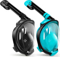 Full Face Snorkel Mask for Adults Greatever G2 - Clear 180-Degree View