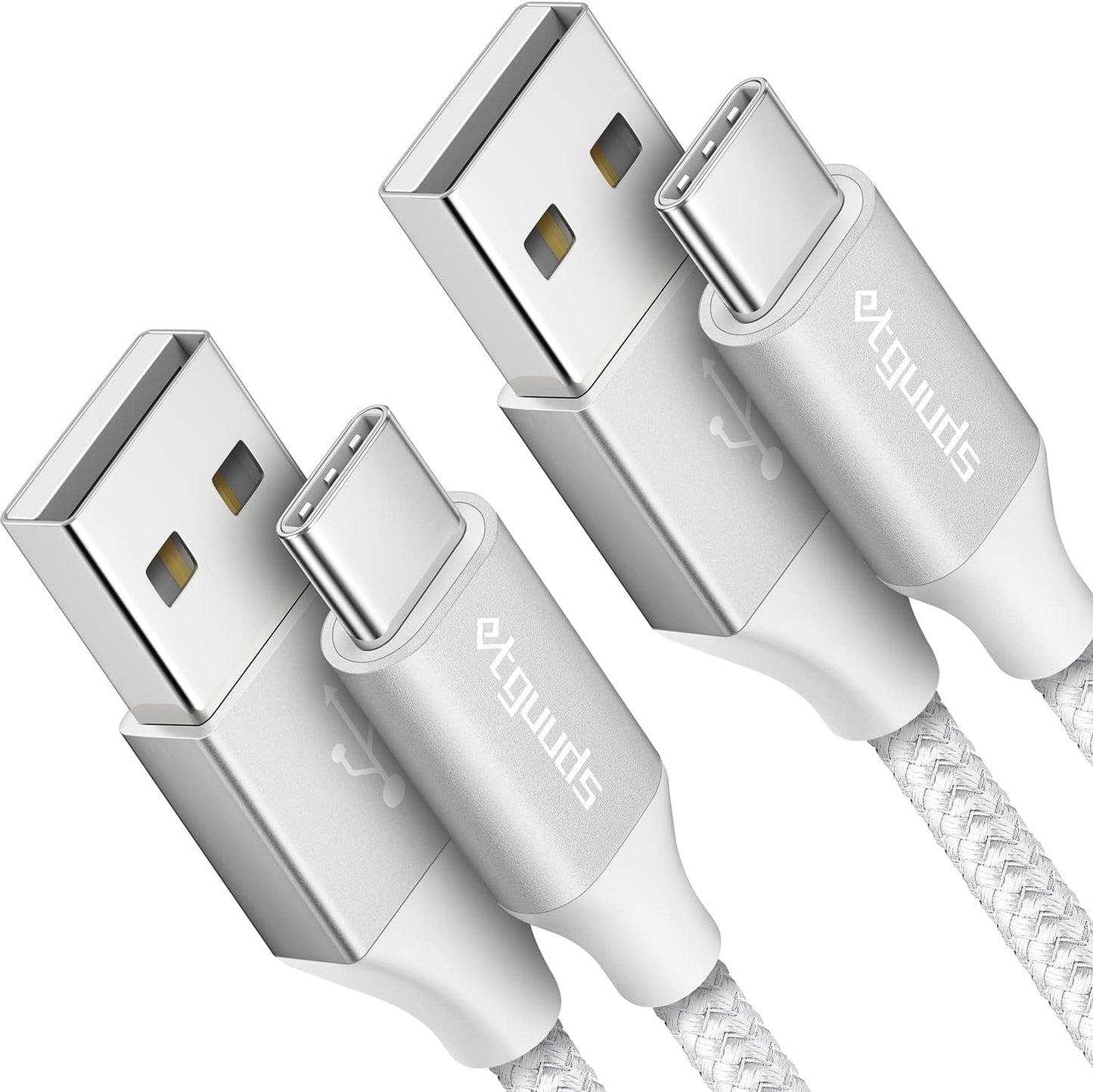 2-Pack Fast Charging USB-C Cables by etguuds
