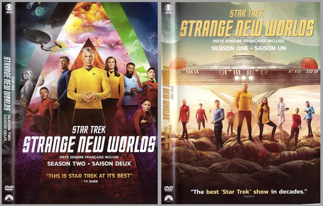 Star Trek Strange New Worlds DVD 2-Pack Seasons 1 & 2