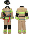 Firefighter Costume for Kids Fireman Costume for Boy and Girl
