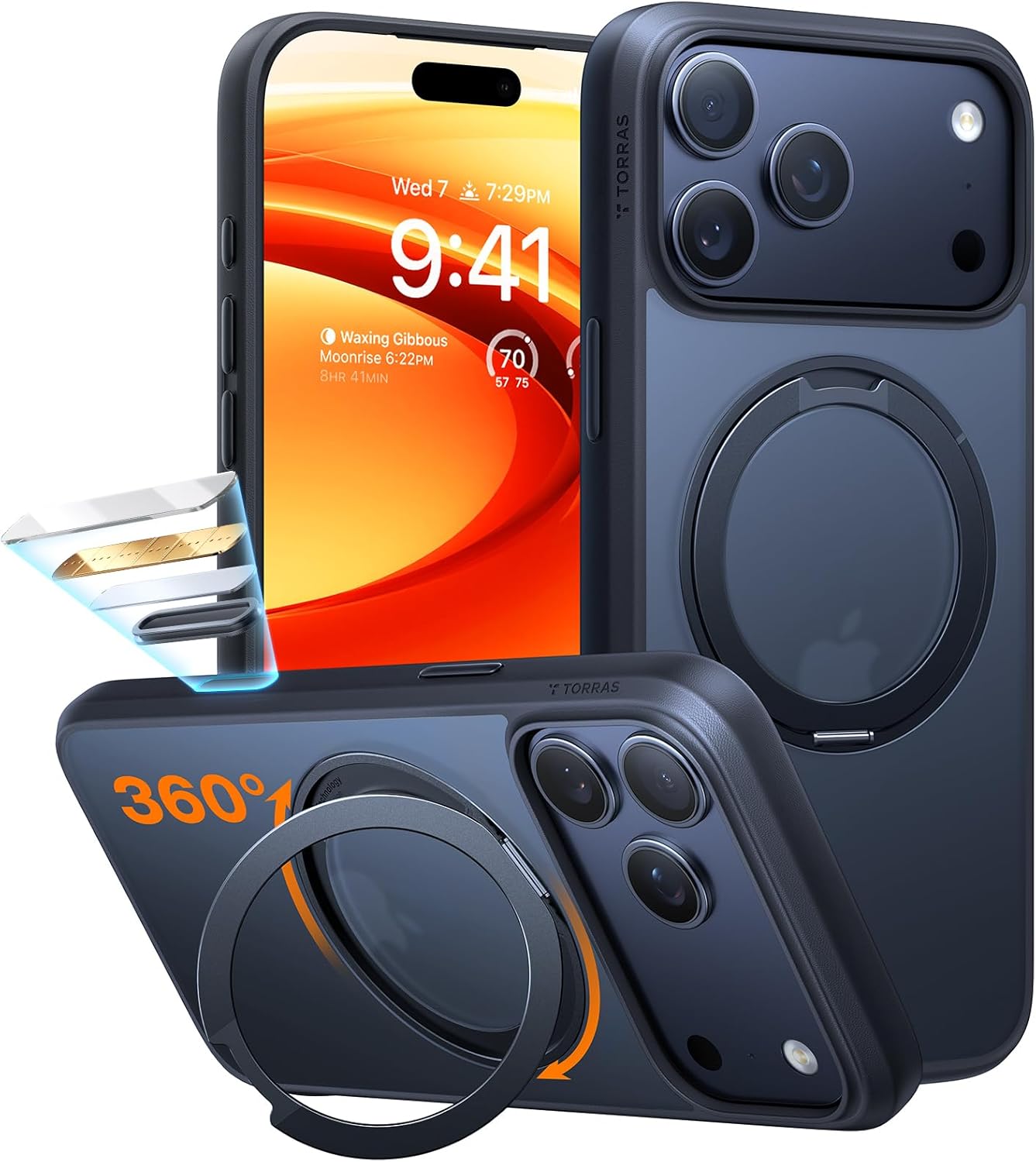 TORRAS 360 Magnetic Stand for iPhone 17 Pro Max Case Review
